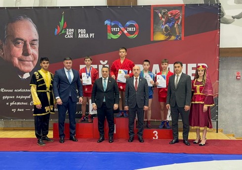 Heydər Əliyevin 100 illik yubileyi münasibətilə Kazanda sambo üzrə Ümum-Rusiya turniri keçirilib