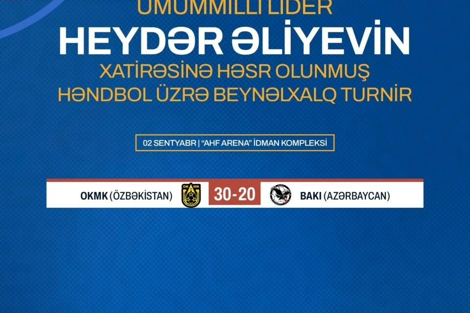 Heydər Əliyevin xatirəsinə həsr olunan beynəlxalq turnirdə finalçılar bəlli olub