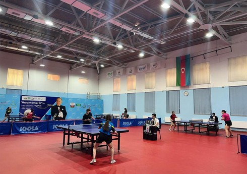Heydər Əliyevin xatirəsinə həsr olunan stolüstü tennis üzrə “Top-8” turniri keçirilib