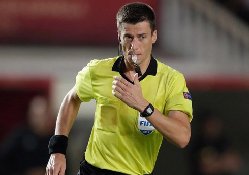 İlk dəfə Bakıya gələcək fransalı referi "Bayer 04"ün məğlubiyyətinə şahidlik edib