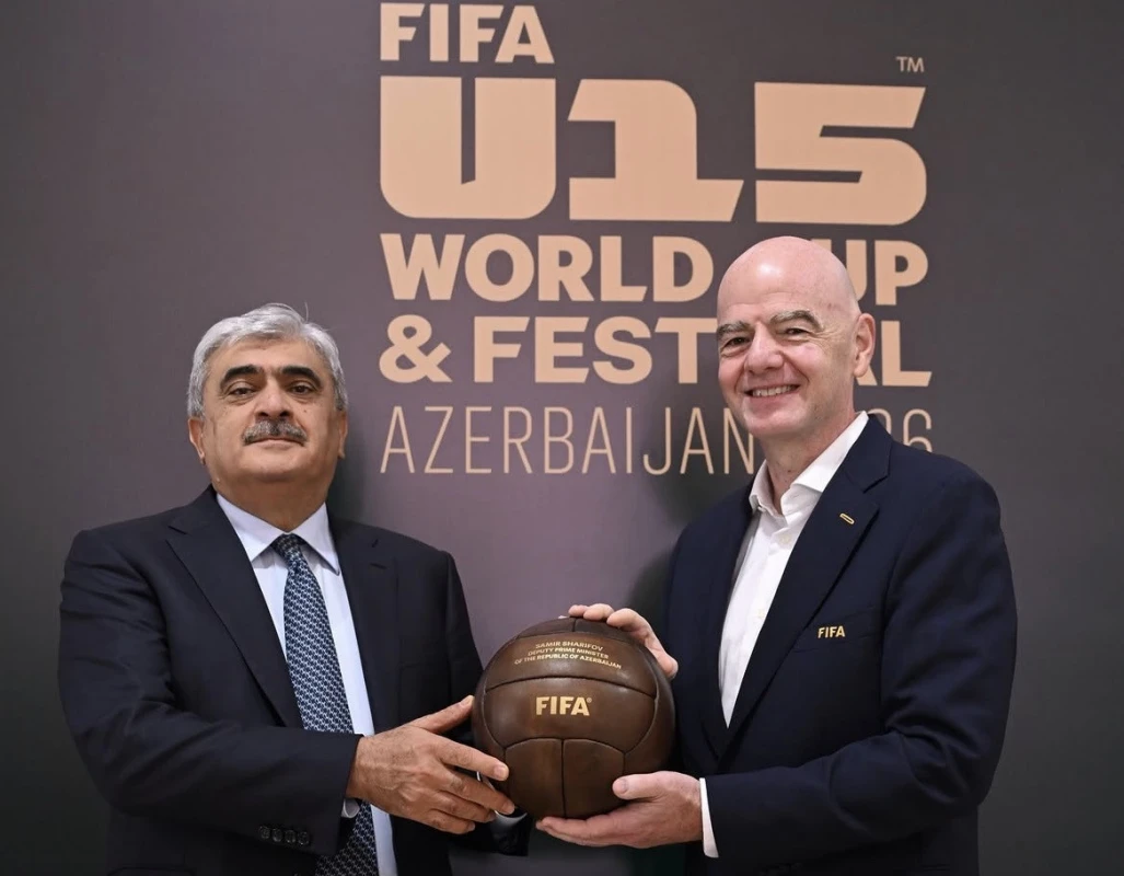 İnfantino: “Azərbaycana təşəkkürümü bildirirəm”