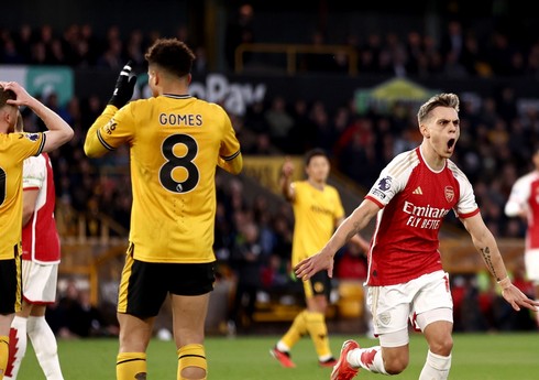 İngiltərə Premyer Liqası: “Arsenal” “Vulverhempton”u yenərək liderliyə yüksəlib