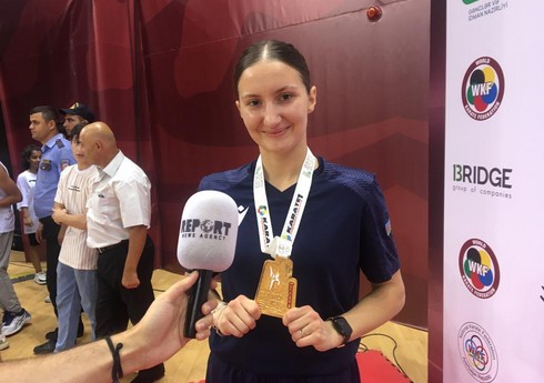 İrina Zaretskaya: "Bakıda döyüşəndə özümü köpək balığı kimi hiss edirəm"