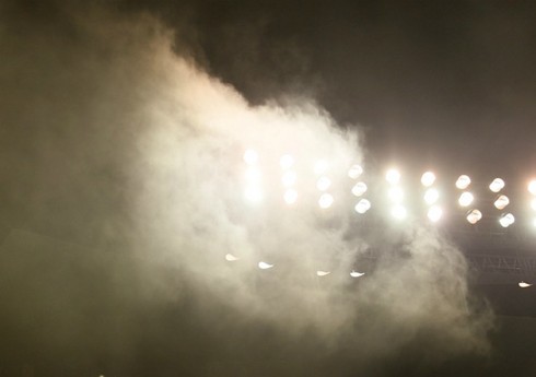 İtaliya A Seriyasının oyunu stadiondakı yanğına görə gec başlayıb