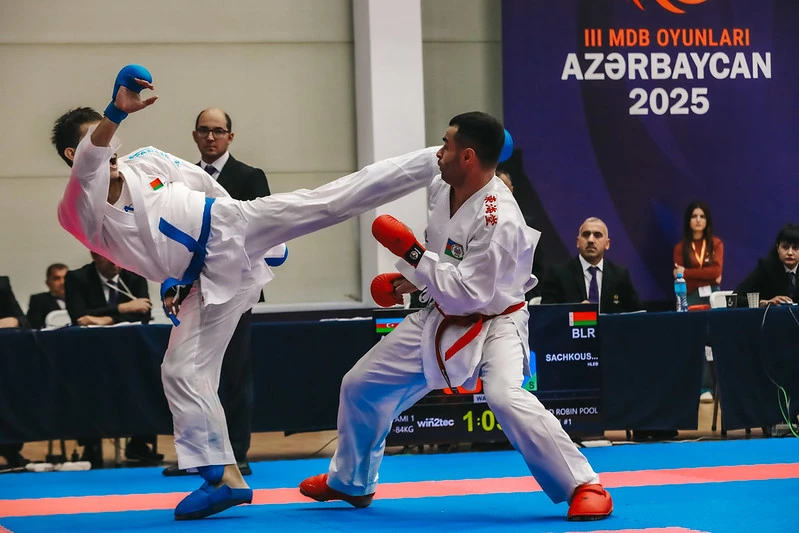 Karateçilərimiz MDB Oyunlarında 16 medal qazanıblar