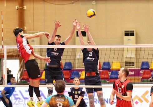 Kişi voleybolçular arasında Azərbaycan Yüksək Liqasında finalçılar müəyyənləşib