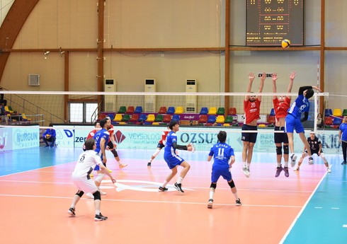 Kişi voleybolçular arasında Azərbaycan Yüksək Liqasında XII tura yekun vurulub