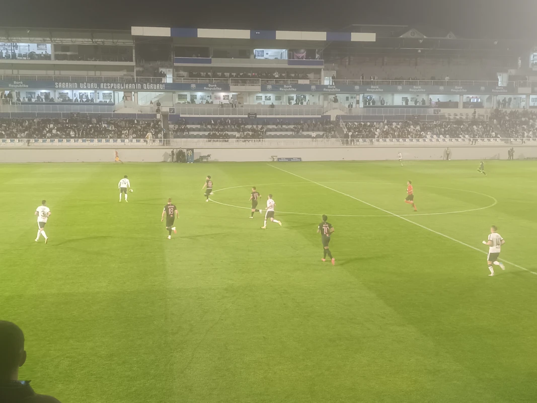 Masazırda matç başladı - YENİLƏNİR