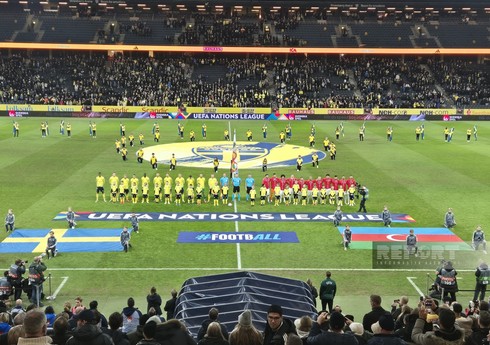 Millətlər Liqası: İsveç - Azərbaycan oyununda 6-cı qol vurulub - YENİLƏNİB - 8 - VİDEO