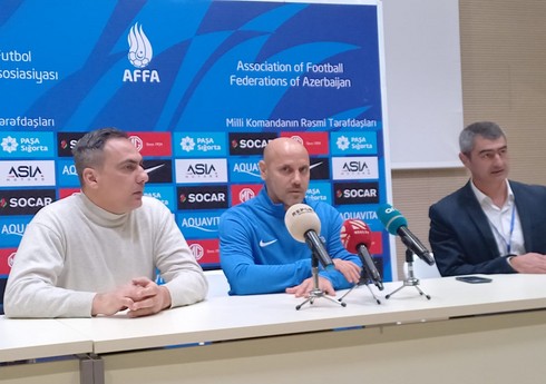 Milli komandanın baş məşqçisi: “Bu görüş Polşa ilə oyun üçün hazırlıq xarakteri daşıyırdı”