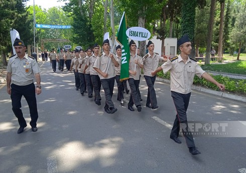 Mingəçevirdə “Şahin” hərbi-idman oyunlarının final mərhələsinə start verilib