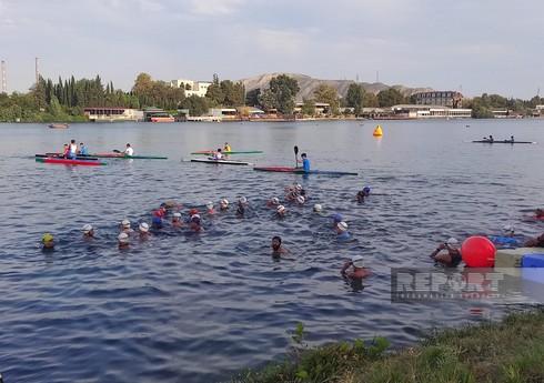 Mingəçevirdə triatlon üzrə Azərbaycan çempionatı keçirilib