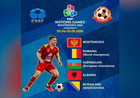 Minifutbol üzrə Azərbaycan yığması beynəlxalq turnirdə iştirak edəcək