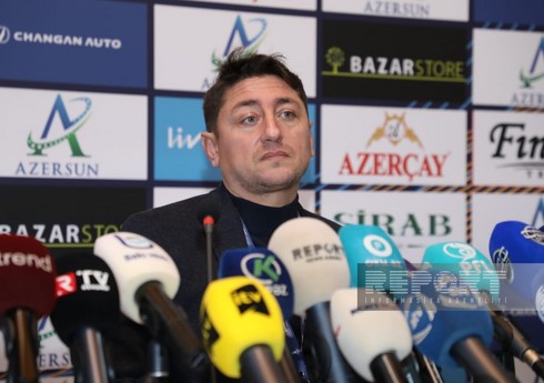 MOİK-in baş məşqçisi: "Tarixi torpaqlarımızda oyunun keçirilməsinə görə Ali Baş Komandanımıza, Ordumuza minnətdarlığımızı bildiririk"