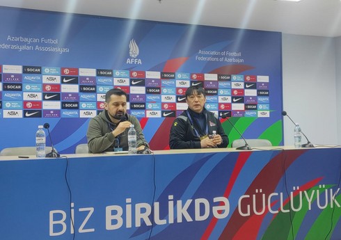 Monqolustan yığmasının baş məşqçisi: "Futbolçularıma fantastik çıxış etdiklərini dedim"