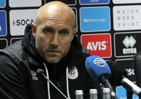 "Neftçi"nin baş məşqçisi: "Komandamız səfərə qələbə qazanmaq üçün gəldiyini göstərdi"