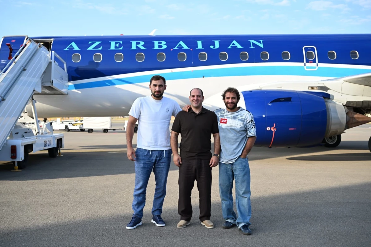 Olimpiya çempionlarımız Qarabağa səfər ediblər - FOTO