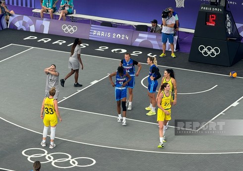 Paris-2024: Azərbaycanın 3x3 basketbol millisi növbəti dəfə məğlub olub
