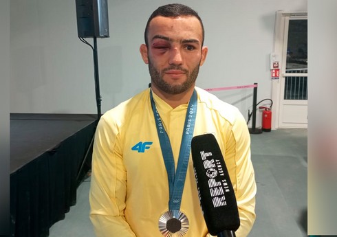Paris-2024-də gümüş medal qazanan güləşçi: Mən Ukraynanı təmsil edən Azərbaycan övladıyam