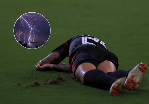Perulu futbolçu ildırım vurması nəticəsində ölüb