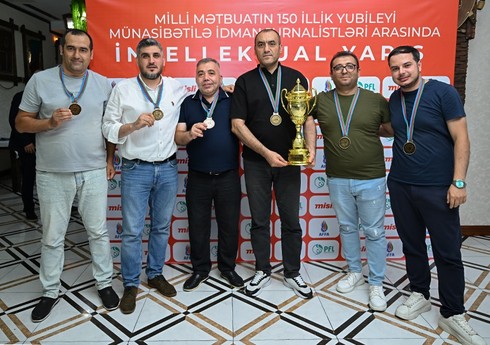 Peşəkar Futbol Liqası və AFFA idman jurnalistləri arasında intellektual yarış keçirib
