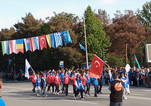 “Prezident Kuboku-2023” beynəlxalq reqatasında komandaların rəsmi paradı keçirilib - VİDEO