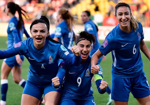 Qadın futbolçulardan ibarət Azərbaycan yığması Millətlər Liqasında Litvaya qalib gəlib