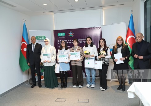 Qadın şahmatçılar arasında Azərbaycan çempionatının qalibləri mükafatlandırılıblar