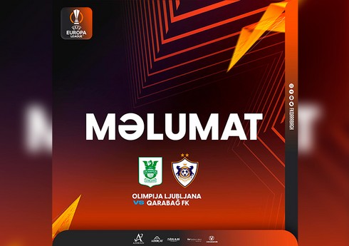 "Qarabağ" "Olimpiya" ilə oyunun yayımlanmamasına münasibət bildirib