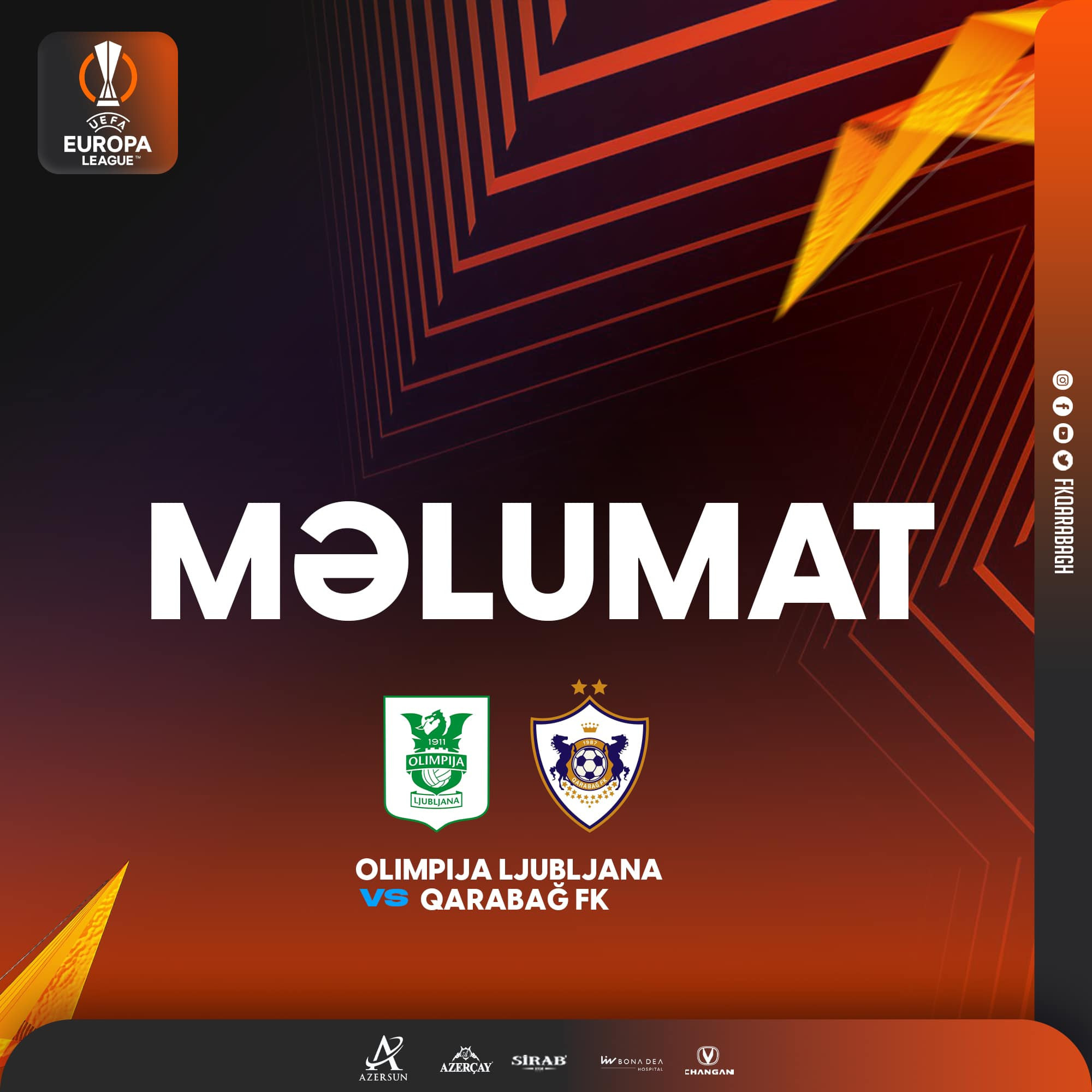 "Qarabağ"-"Olimpiya" oyunu Azərbaycanda yayımlanmayıb