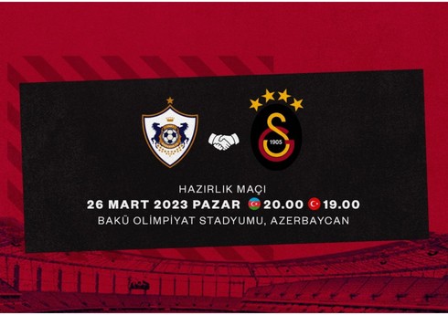 "Qarabağ" və "Qalatasaray" yoldaşlıq görüşü ilə bağlı paylaşım ediblər