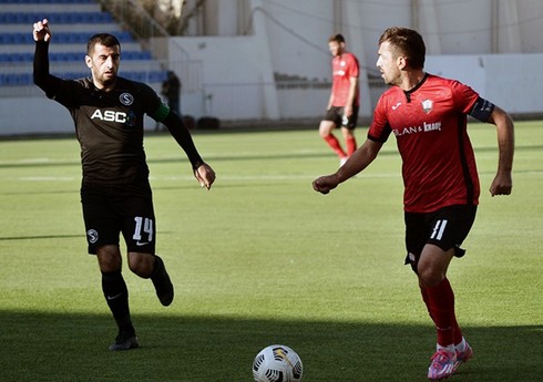 "Qəbələ" son dəqiqə qolu ilə "Səbail"ə qalib gəlib