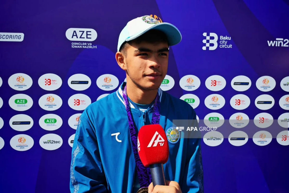 Qızıl medal qazanan idmançı: “Xankəndinin havasını, mətbəxini çox bəyəndim”