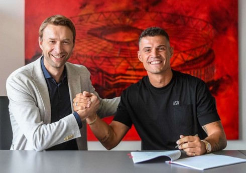 Qranit Caka Almaniya klubu ilə 5 illik müqavilə imzalayıb