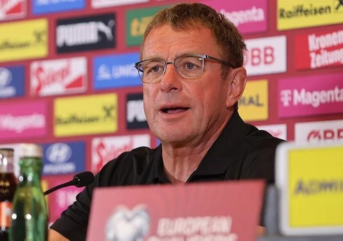 Ralf Ranqnik: “Belçika və Azərbaycanla oyunlara qələbə üçün çıxacağıq”