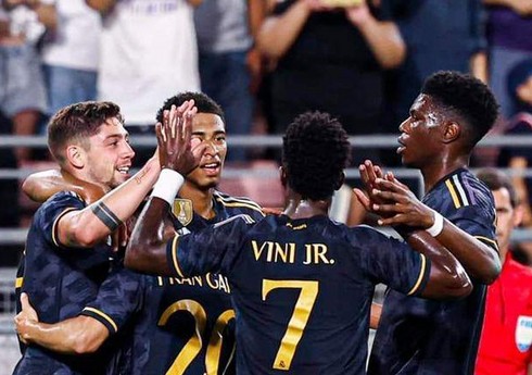 “Real Madrid” yoldaşlıq görüşündə “Milan” üzərində əzmkar qələbə qazanıb