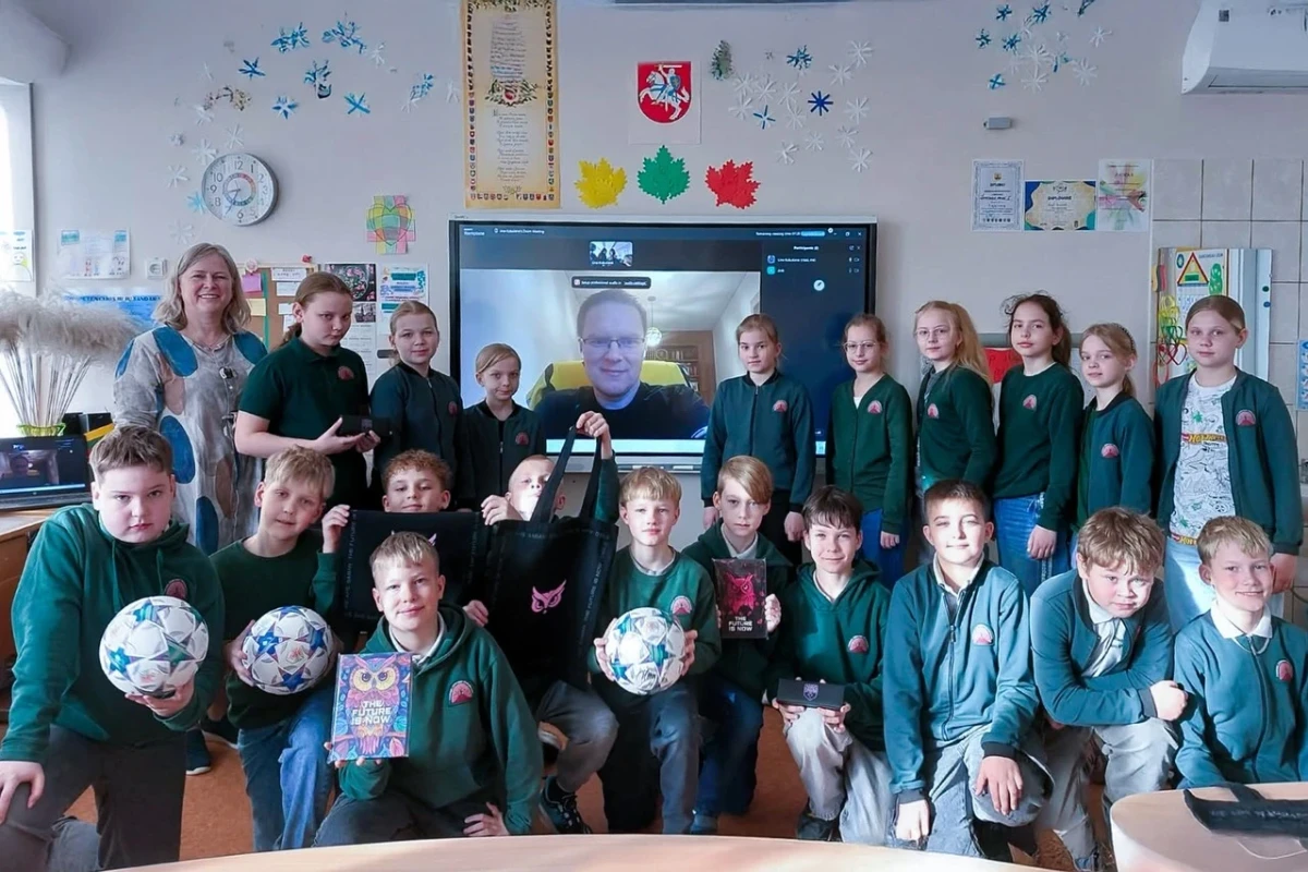 “Sabah”ın baş məşqçisi uşaqlarla görüş keçirdi