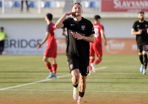 “Sabah”ın futbolçusu Aleksey Kaşuk Azərbaycan çempionatları tarixinə düşüb