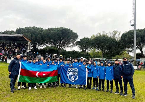 "Sabah"ın U-13 komandası "Ravenna Cup"da 5-ci olub