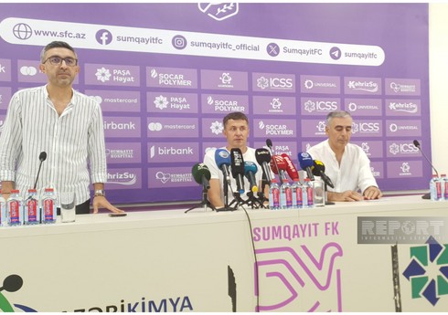 Saşa İliç: "Sumqayıt" növbəti mövsüm daha yaxşı nəticələr uğrunda mübarizə aparacaq"