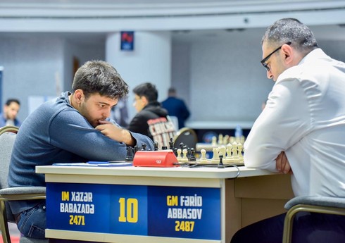 Şahmat üzrə kişilər arasında Azərbaycan çempionatında ilk 1/8 finalçılar məlum olub