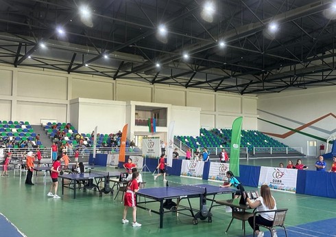 Stolüstü tennis üzrə Azərbaycan birinciliyinə start verilib