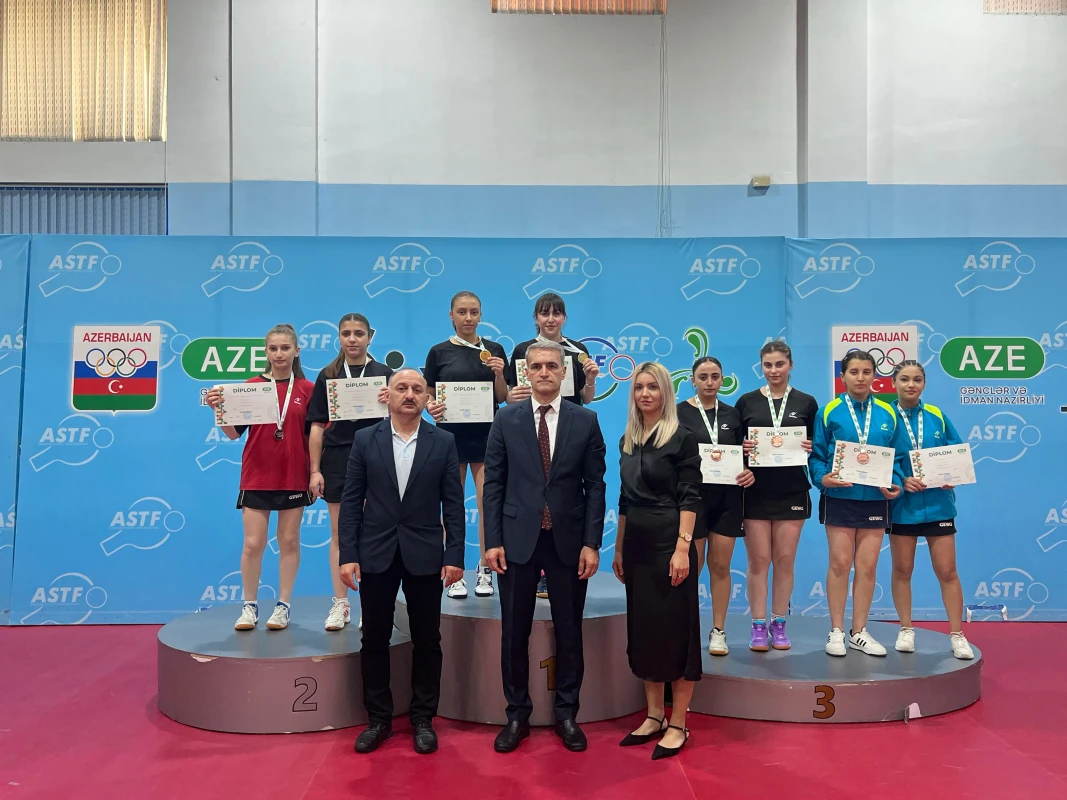 Stolüstü tennis üzrə ölkə birinciliyinə yekun vurulub