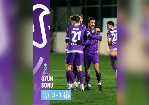 “Sumqayıt” I Liqa klubunu məğlub edərək 1/4 finala yüksəlib
