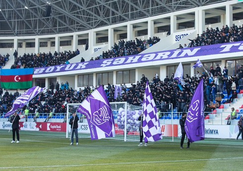 "Sumqayıt" - "Neftçi" matçındakı azarkeşlərin sayı açıqlanıb
