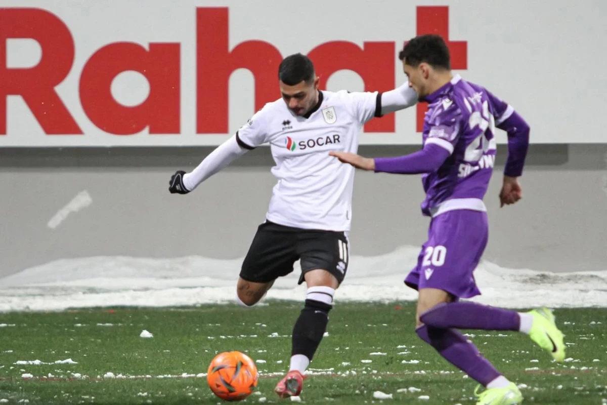 Sumqayıtda hərəyə 2 qol, 1 xal - YENİLƏNİB