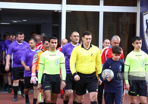 Tofiq Bəhramovun 100 illiyi münasibətilə yubiley matçı təşkil edilib