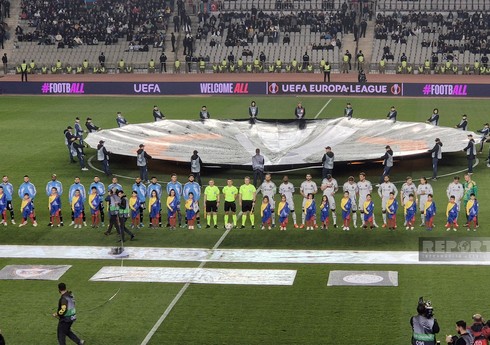 UEFA Avropa Liqası: "Qarabağ" - "Ayaks" oyunu başlayıb