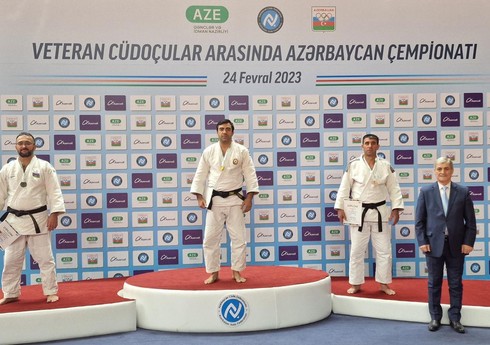 Veteran cüdoçular arasında Azərbaycan çempionatının qalibləri bəlli olub